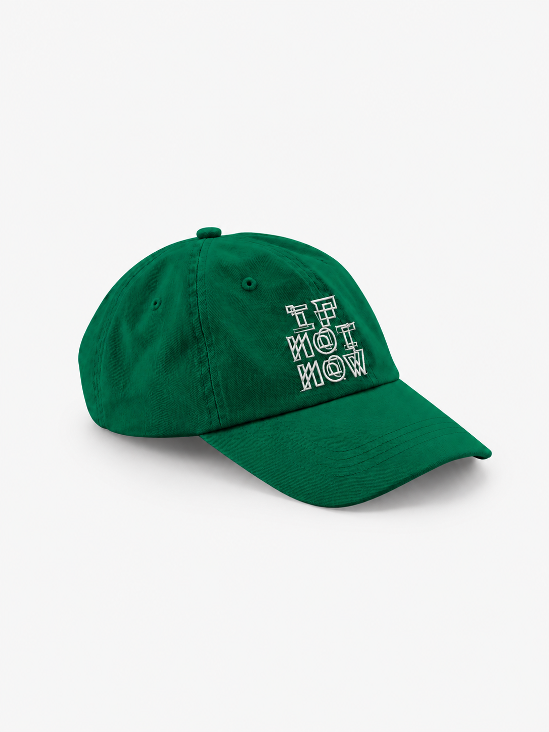 INN green 5 panel cap