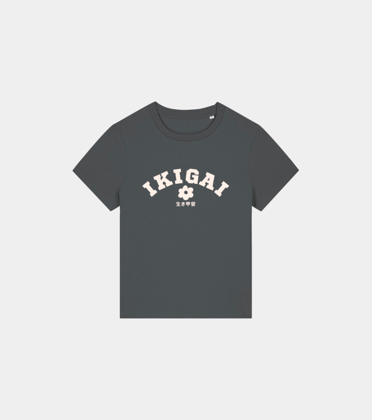 Women's organic cotton T-shirt - Ikigai