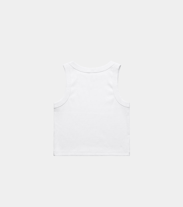 Wo's Organic Rib Crop Tank - Yugen