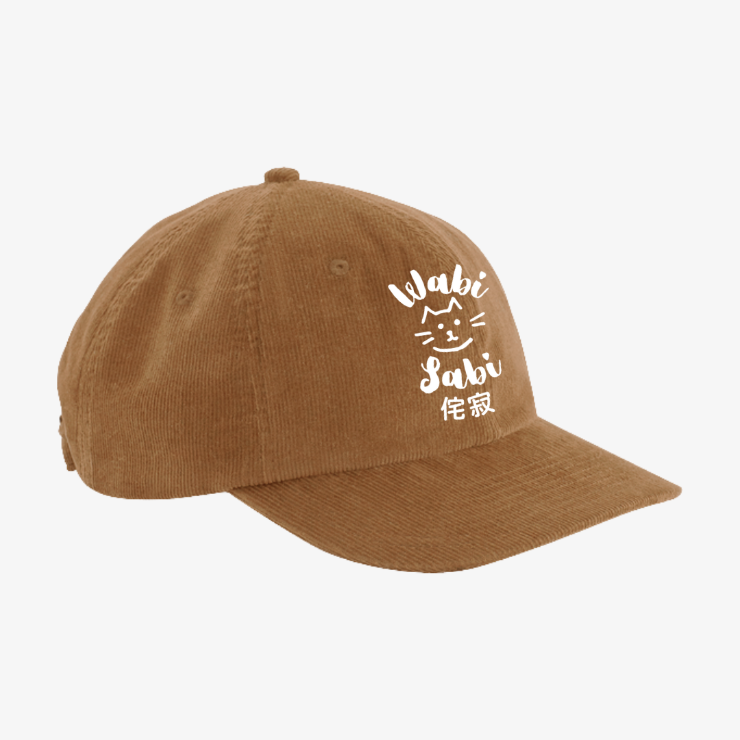 WABI-SABI CORD EMBROIDERY CAP