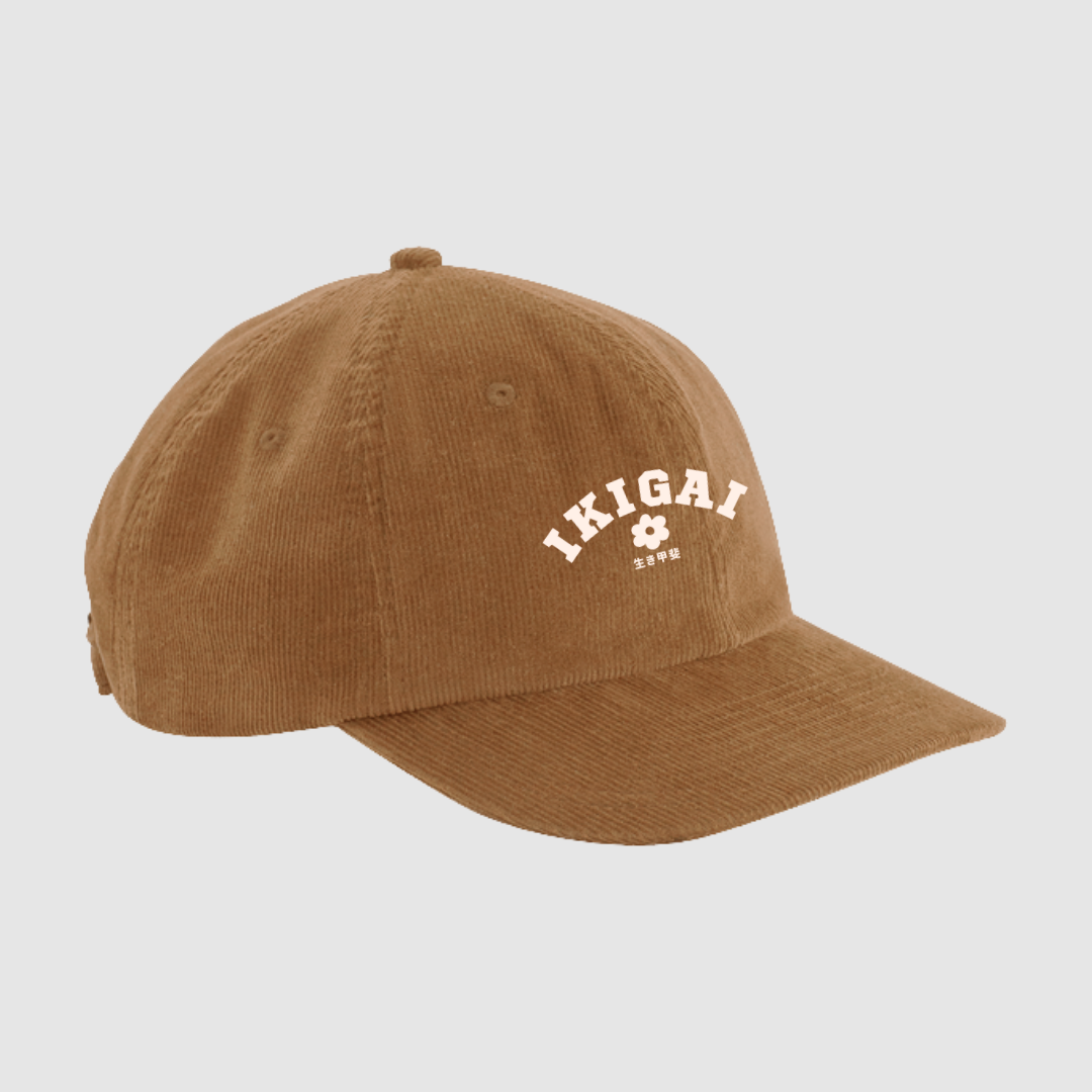 IKIGAI CORD EMBROIDERY CAP