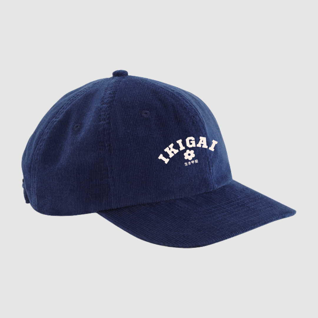 IKIGAI CORD EMBROIDERY CAP