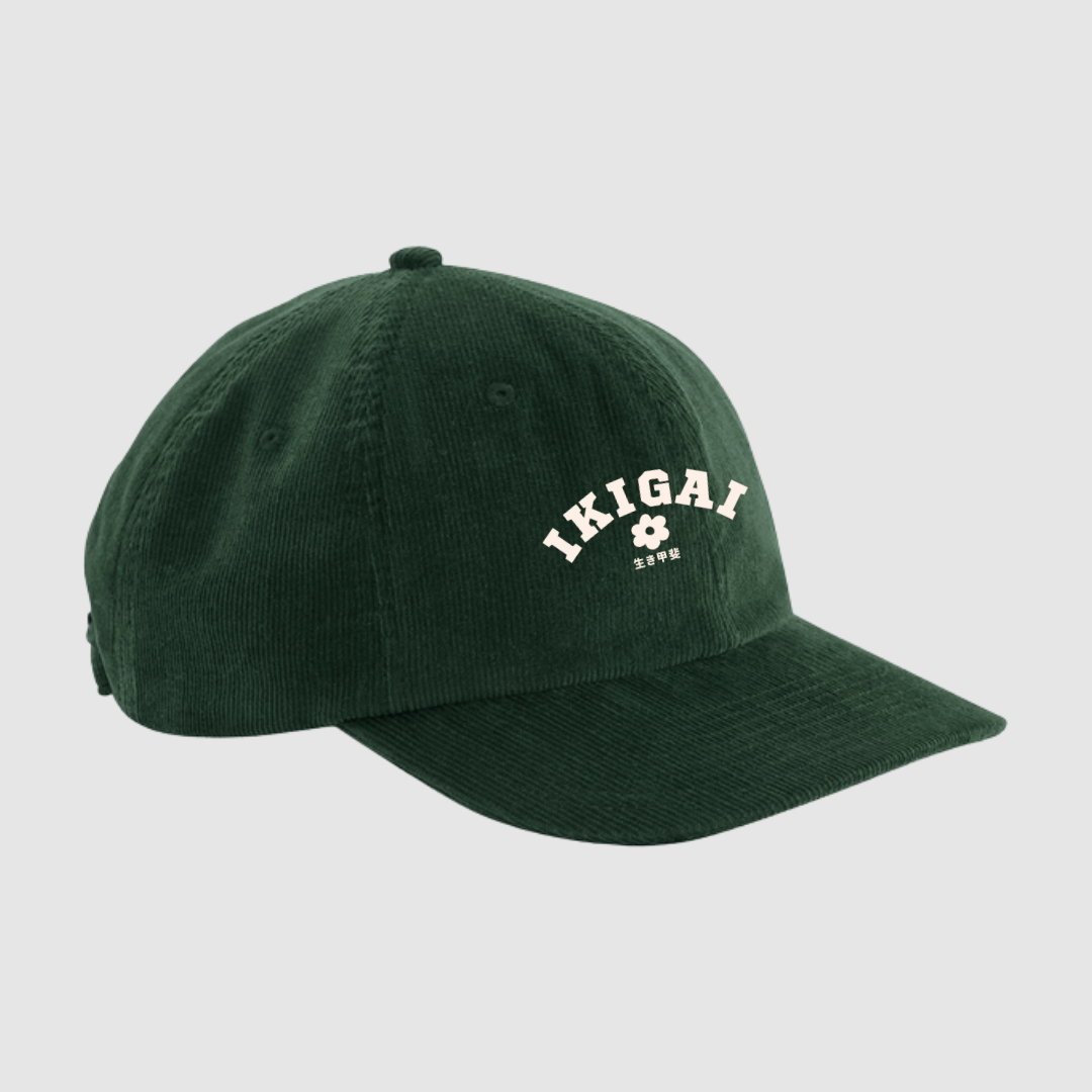 IKIGAI CORD EMBROIDERY CAP