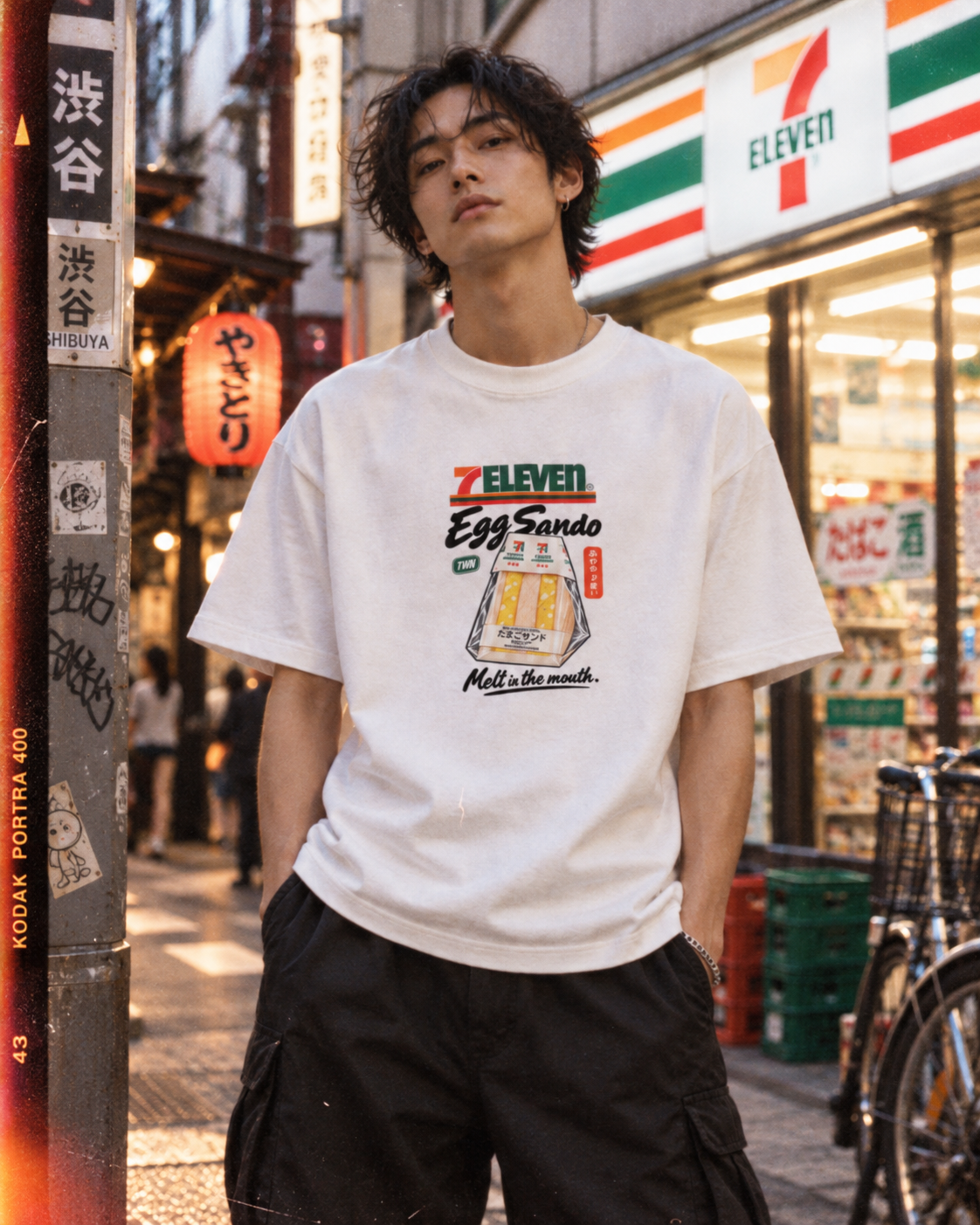 Seven - Loose Fit crop boxy T-Shirt