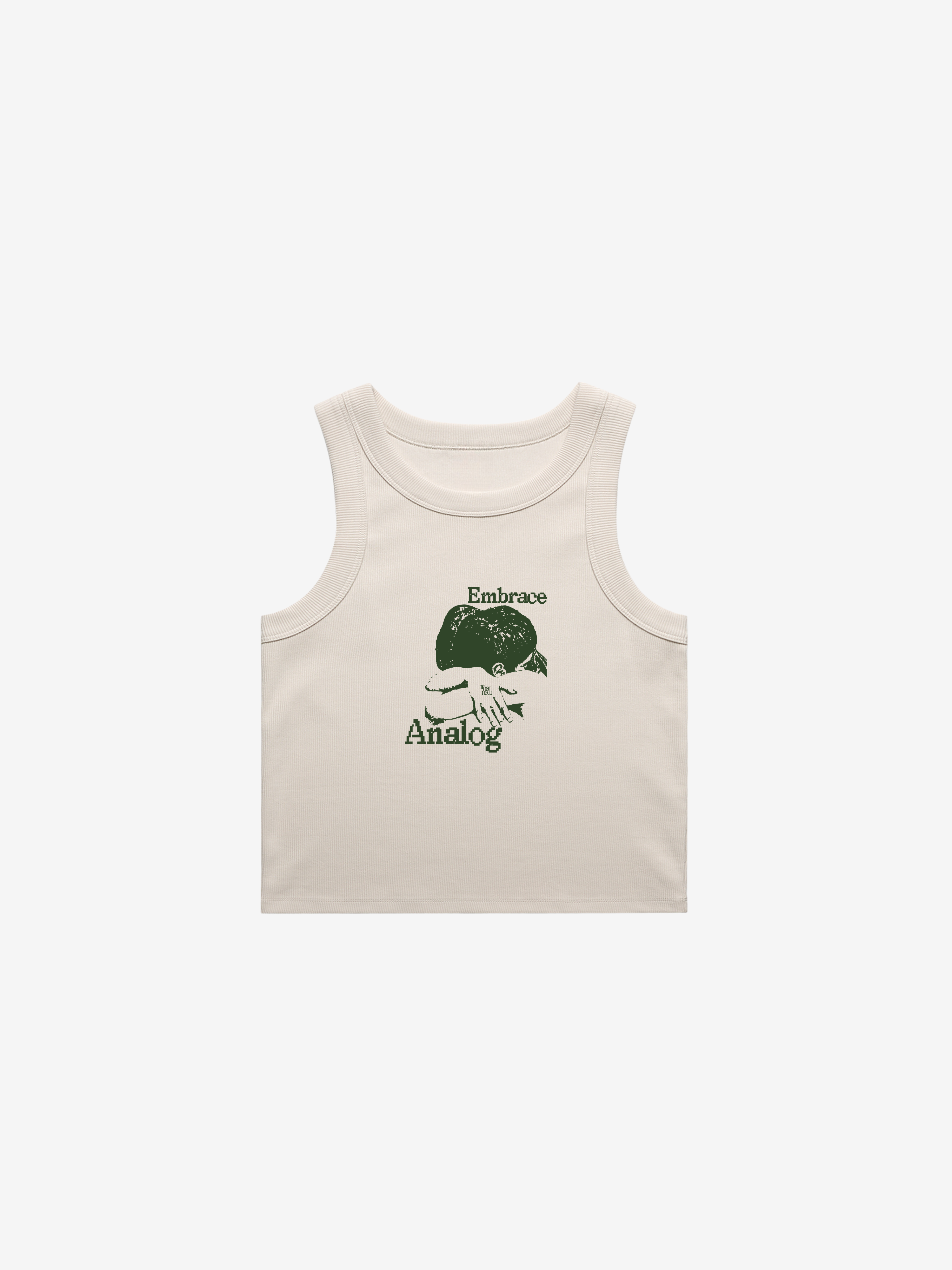 Embrace Rib Crop Tank