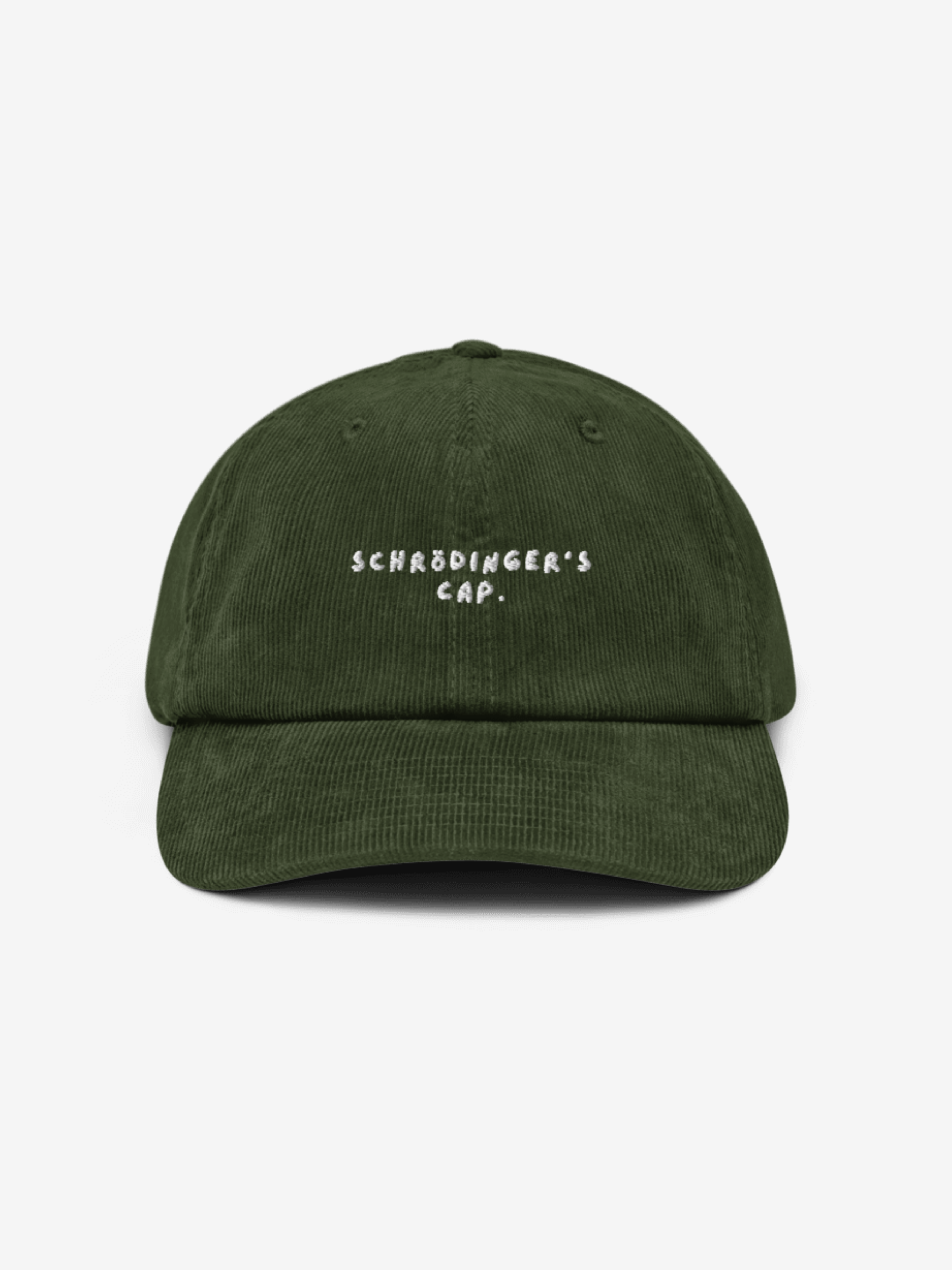 Schrödinger's Cap cord cap