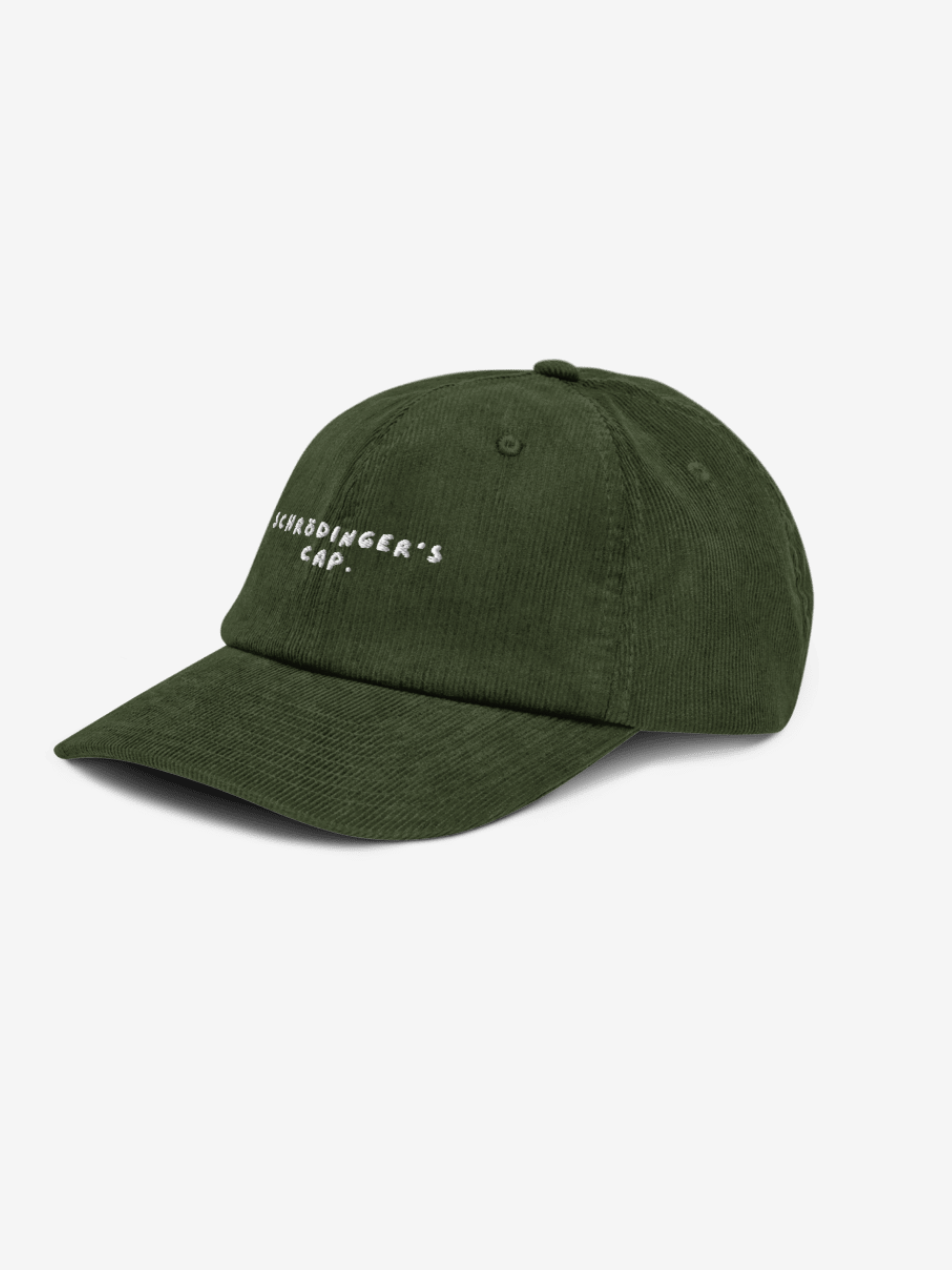 Schrödinger's Cap cord cap