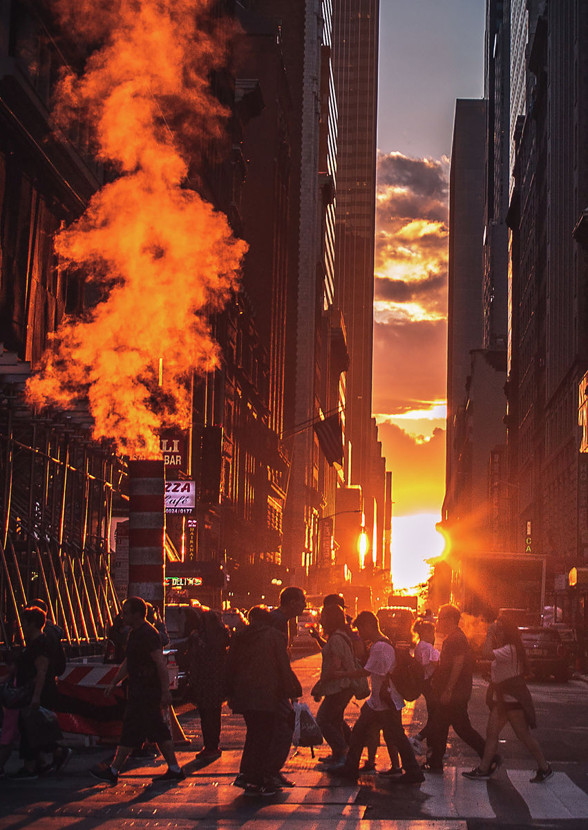 NYC Manhattenhenge