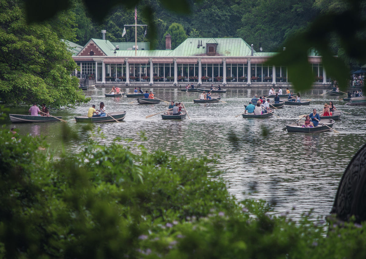 NYC Central Park lake