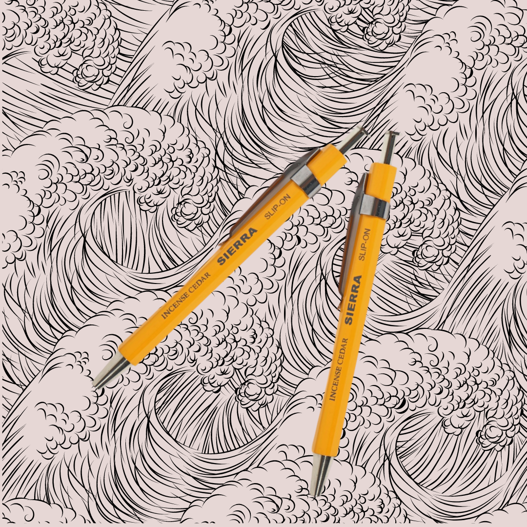 Sierra 0.5mm Needle Point Mini Pen - Safron Yellow