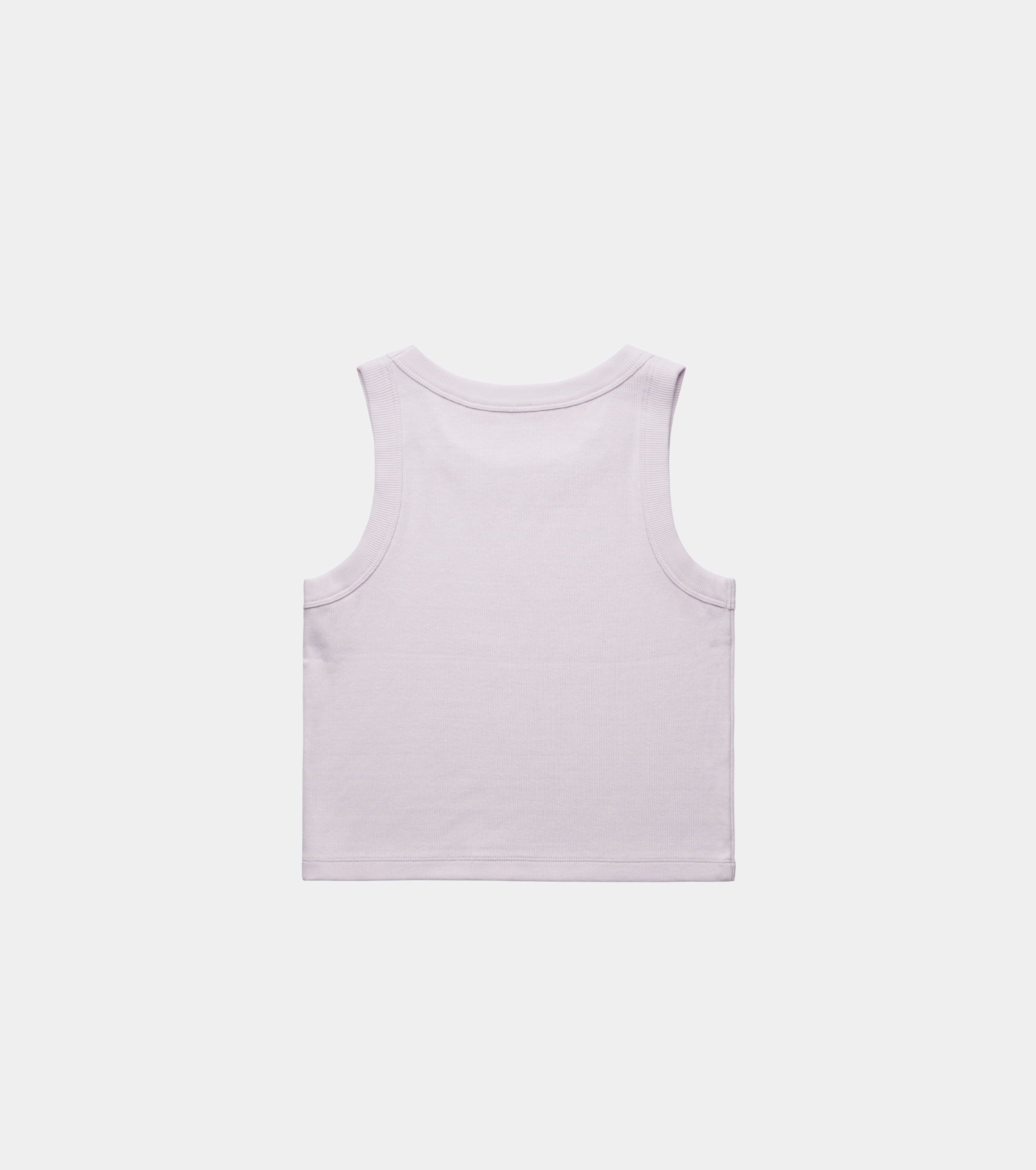 Wo's Organic Rib Crop Tank  - Lucky