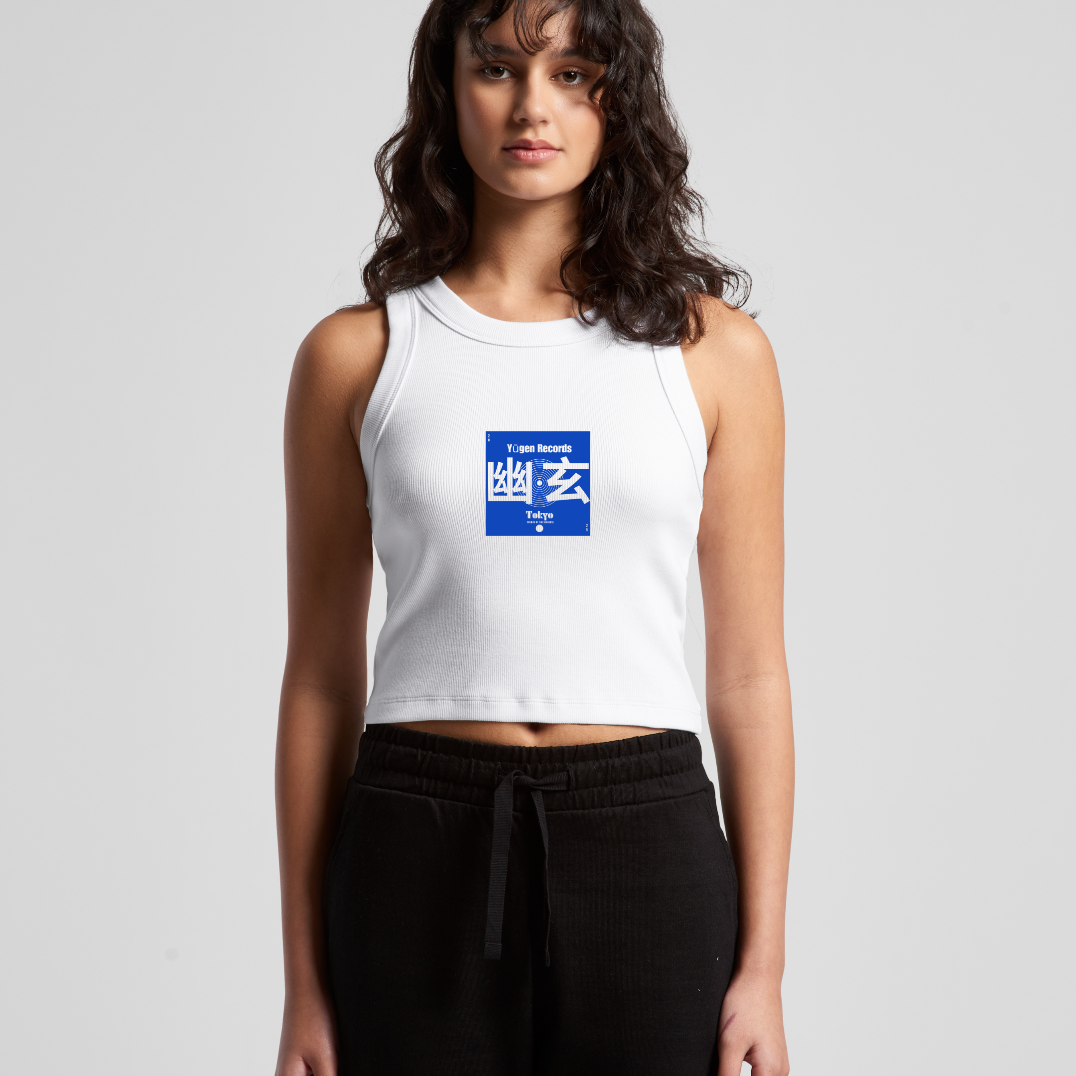 Wo's Organic Rib Crop Tank  - Yugen