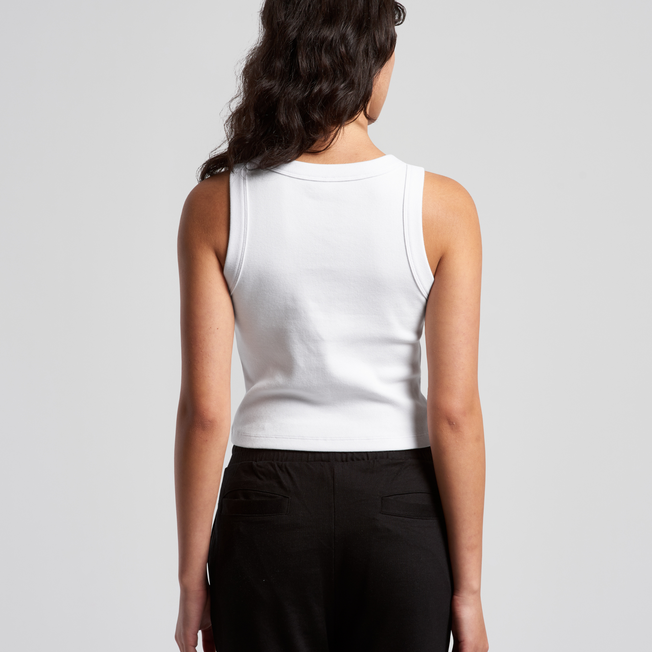 Wo's Organic Rib Crop Tank  - Yugen