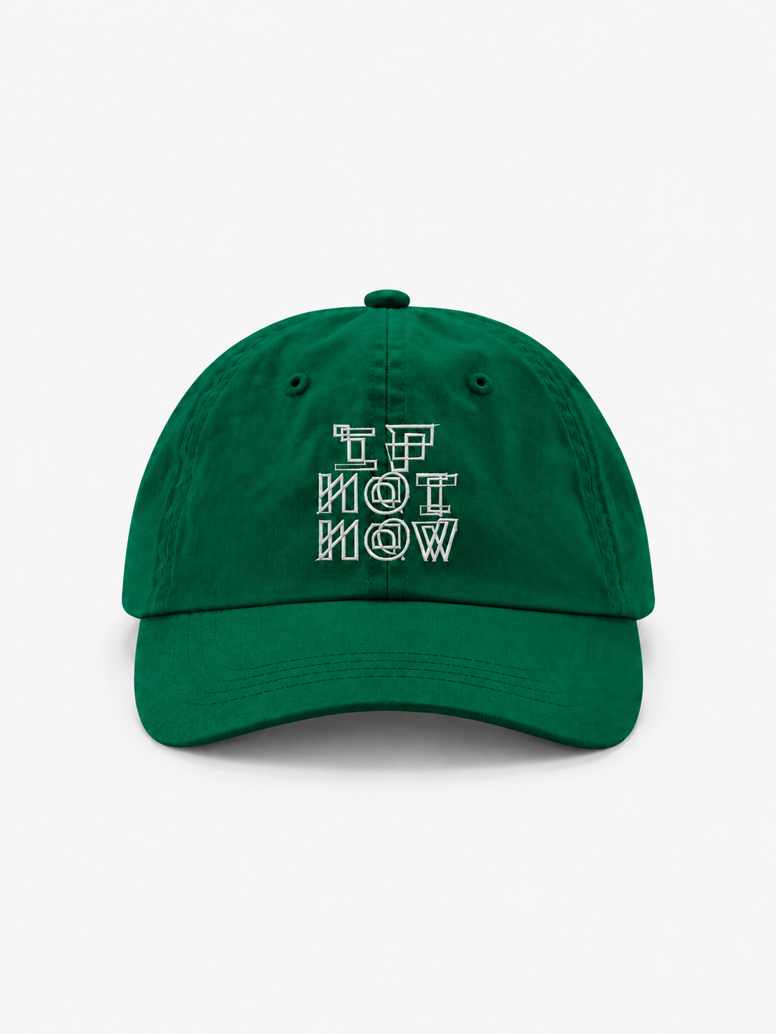 INN green 5 panel cap