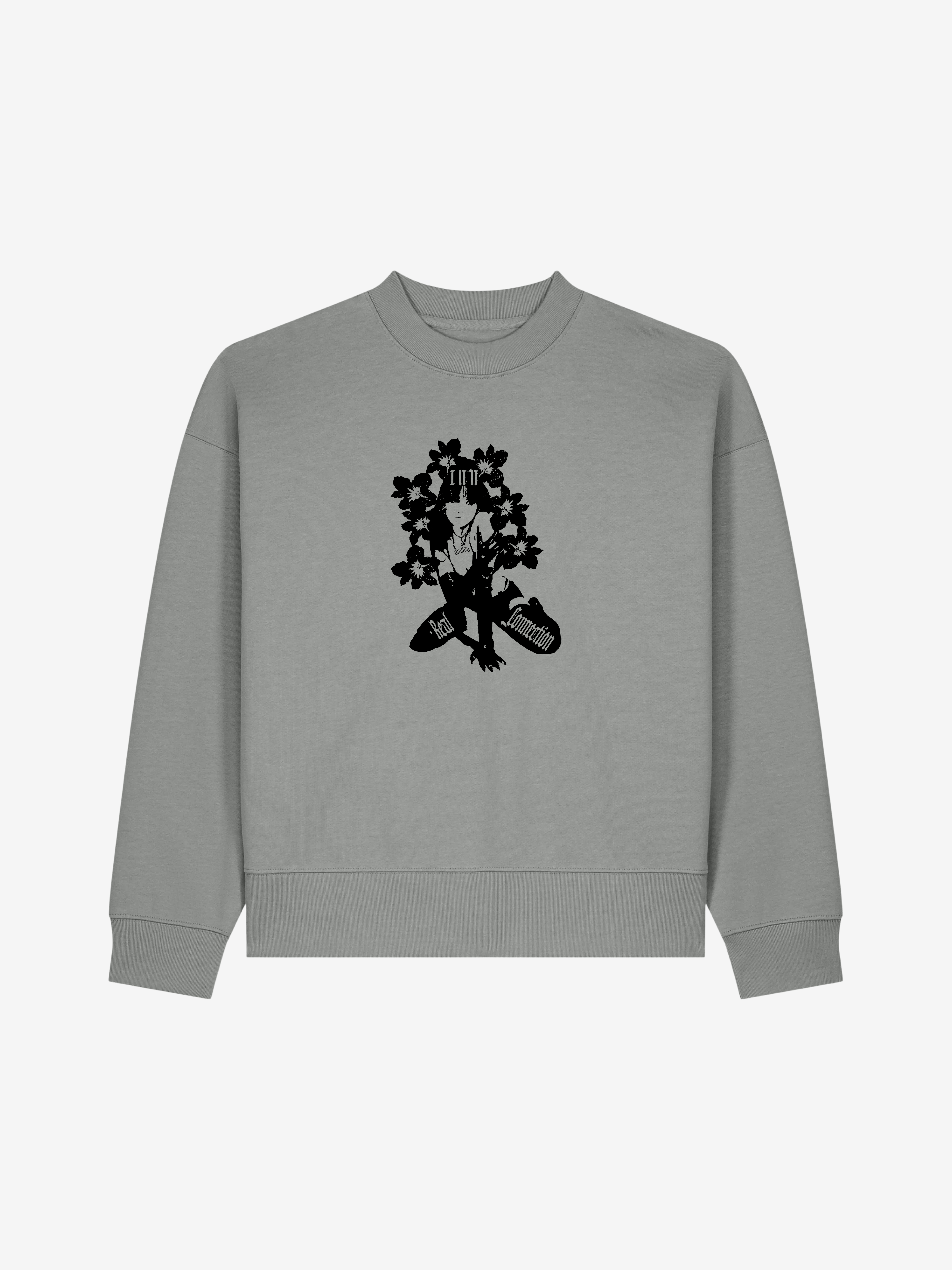 Connection cropped boxy Sweatshirt