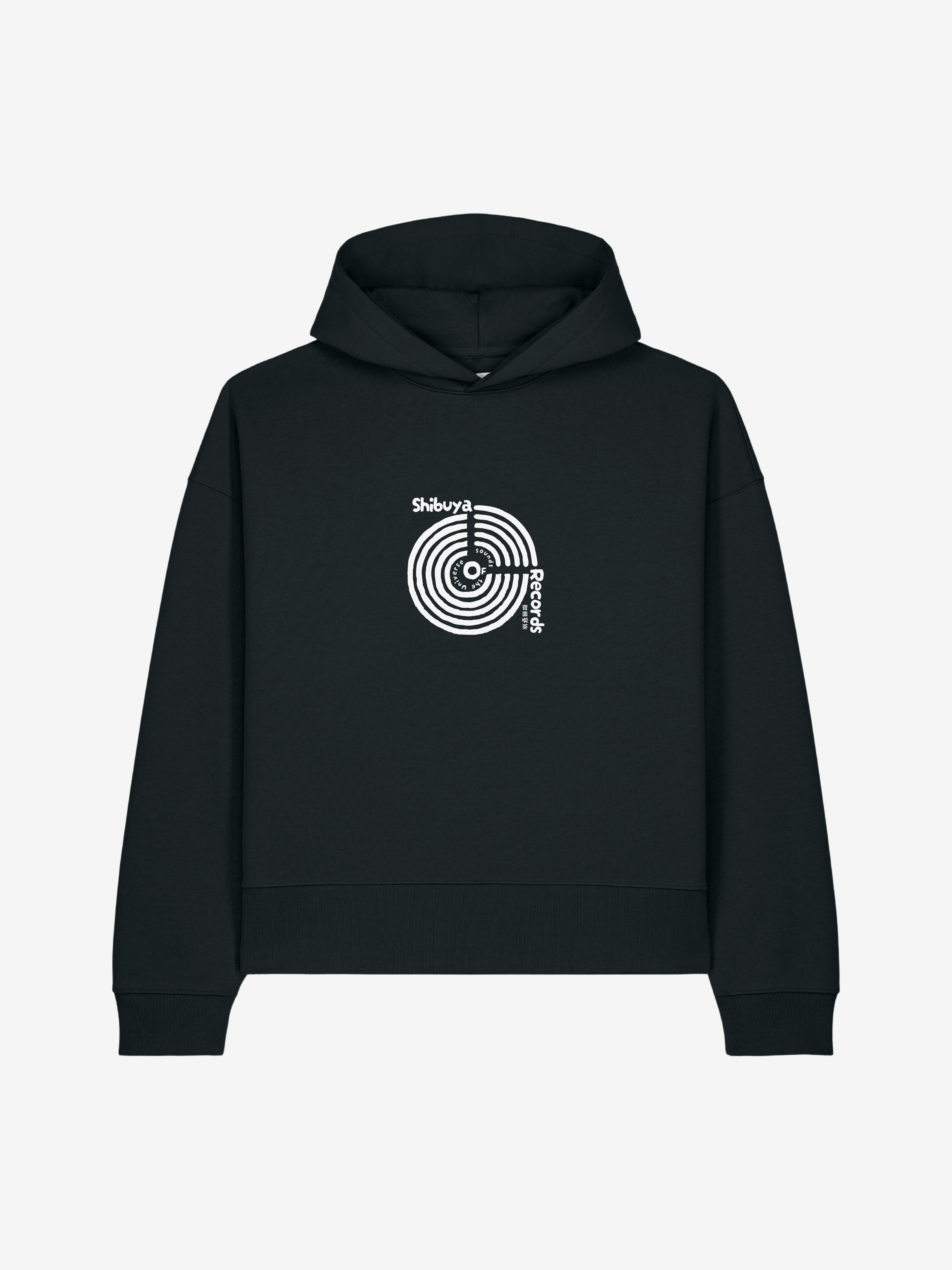 Shibuya cropped boxy Hoodie