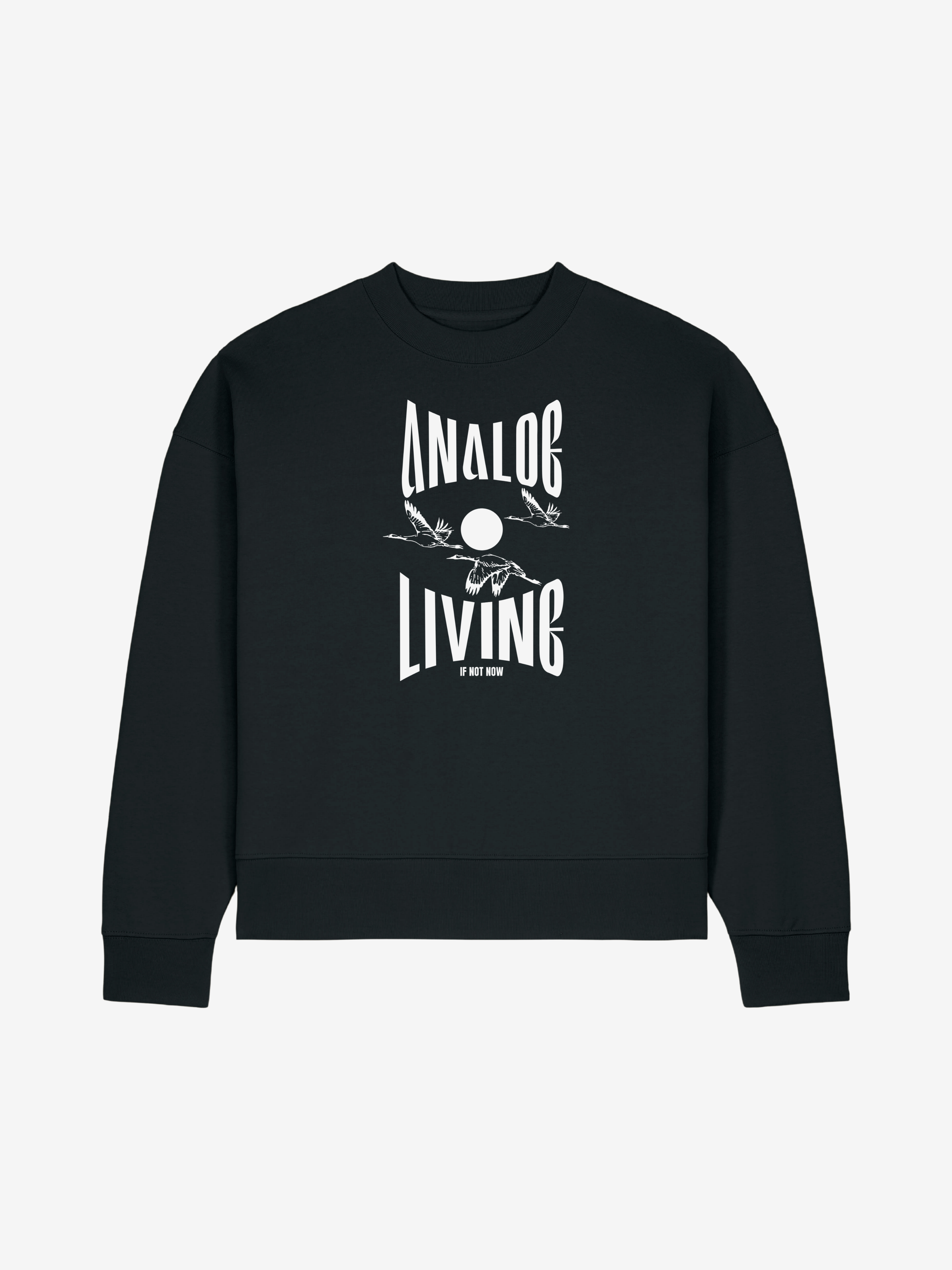 Analog cropped boxy Sweatshirt