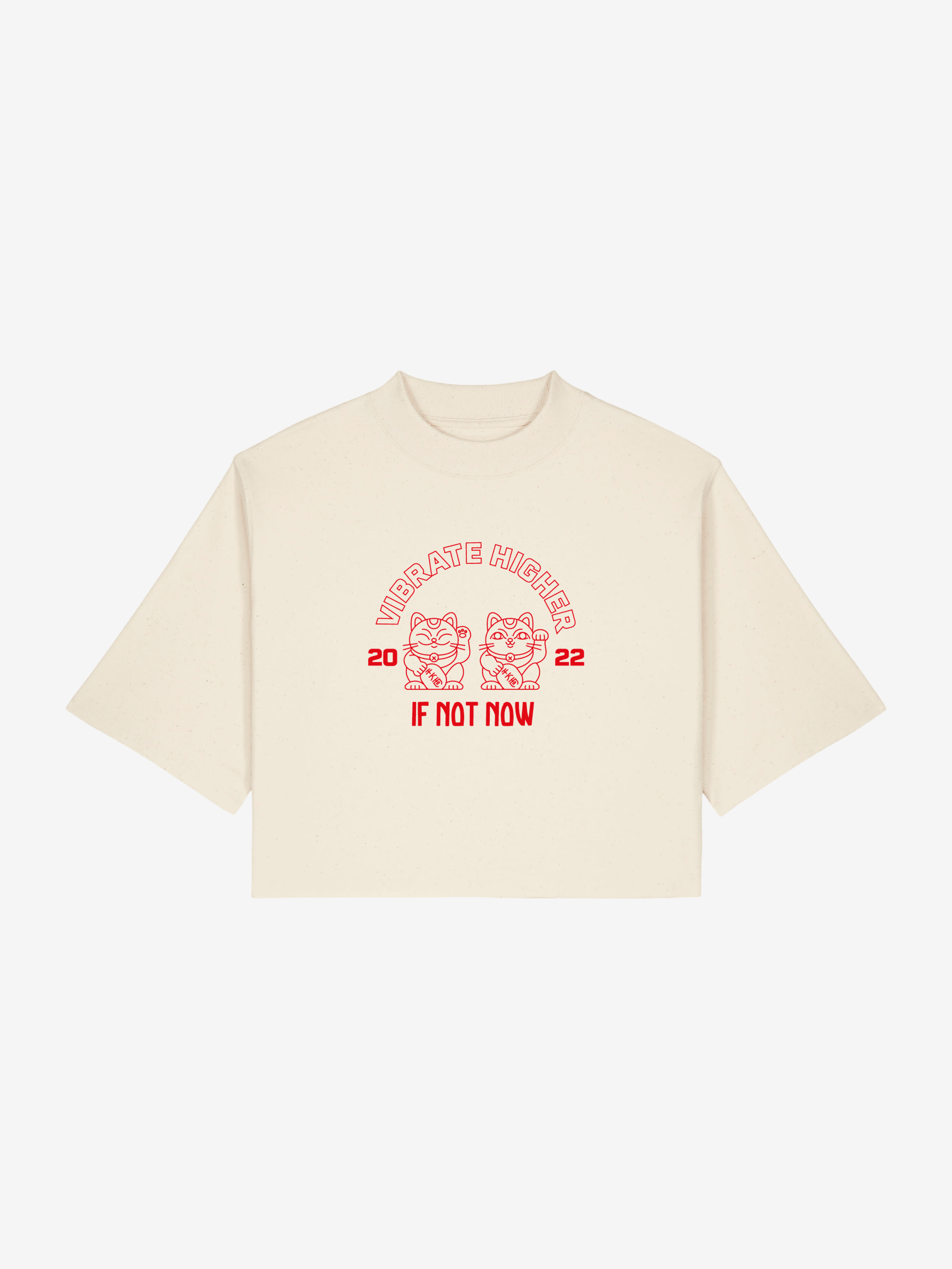 Vibrate Higher - cropped Boxy T-Shirt