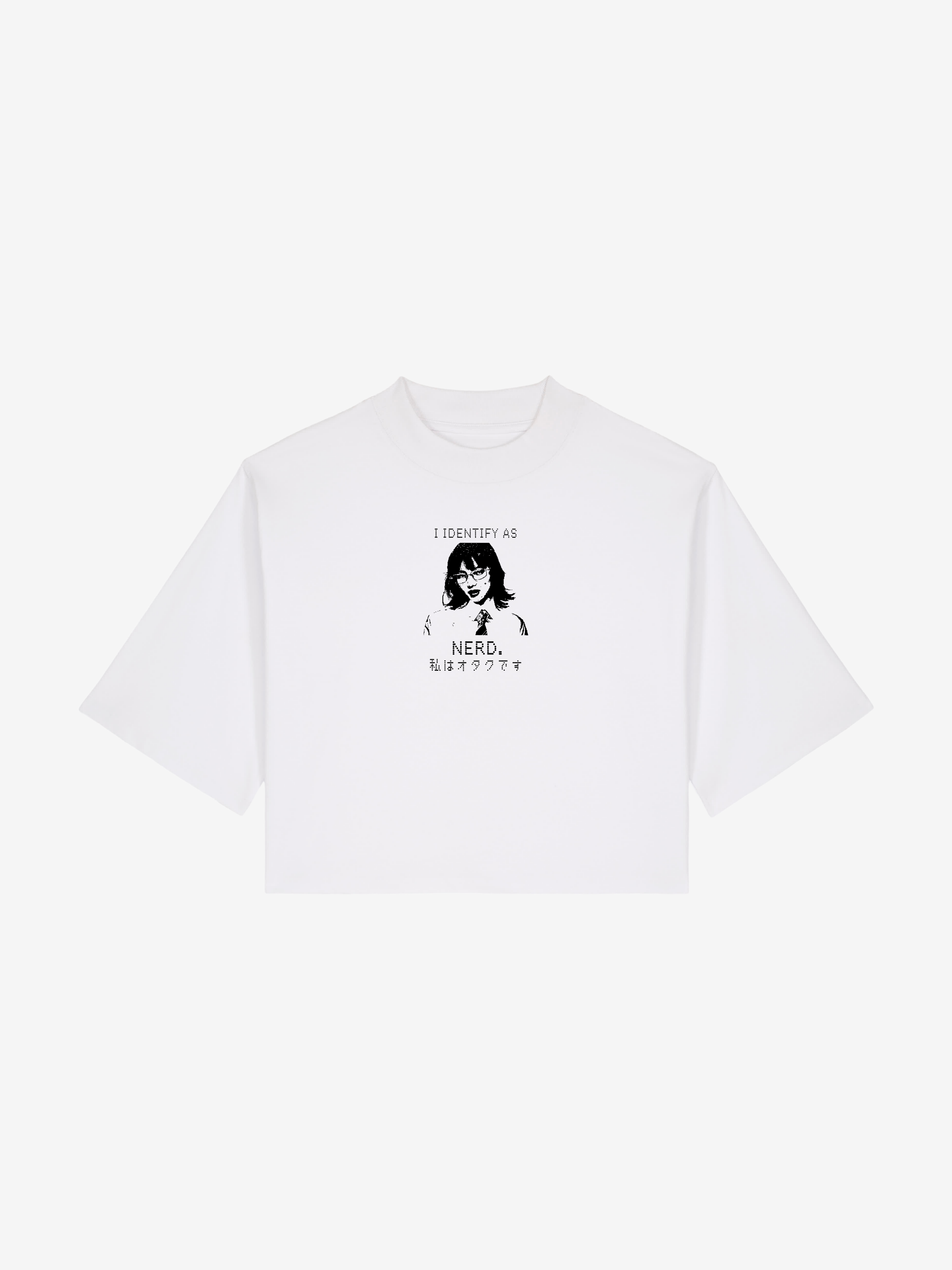 Nerd - cropped Boxy T-Shirt