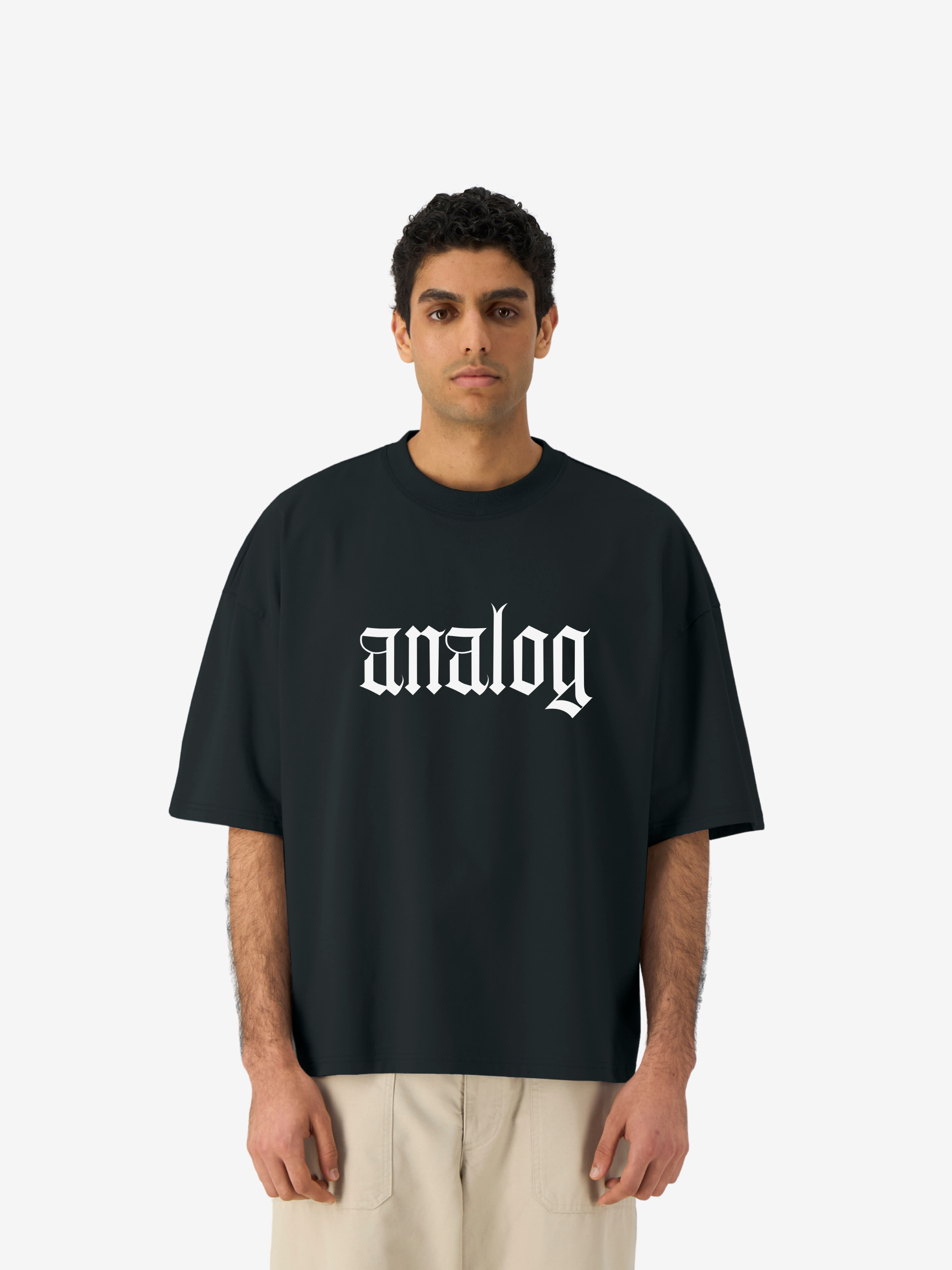 analog - cropped Boxy T-Shirt