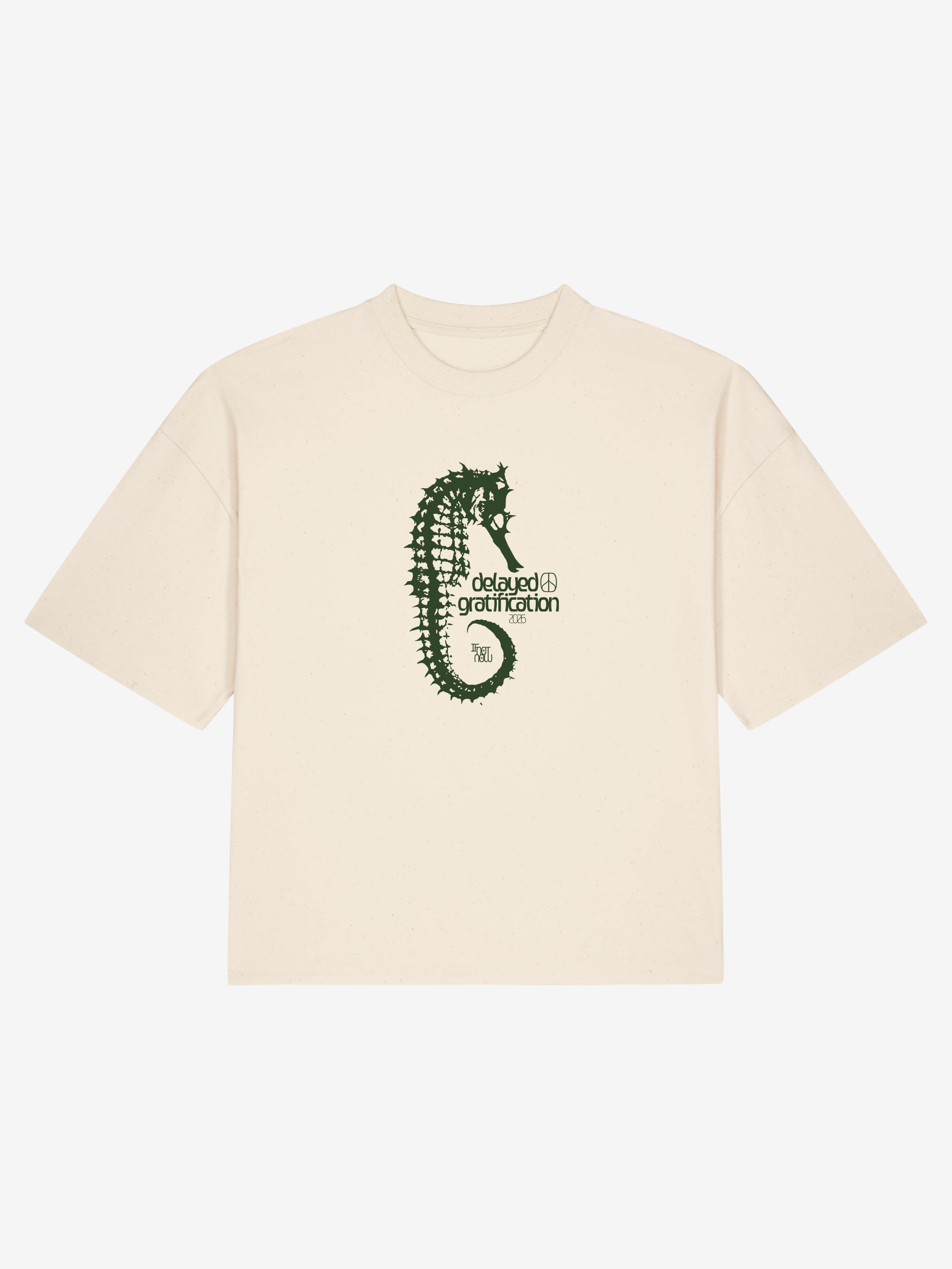 Delayed Horse - cropped Boxy T-Shirt