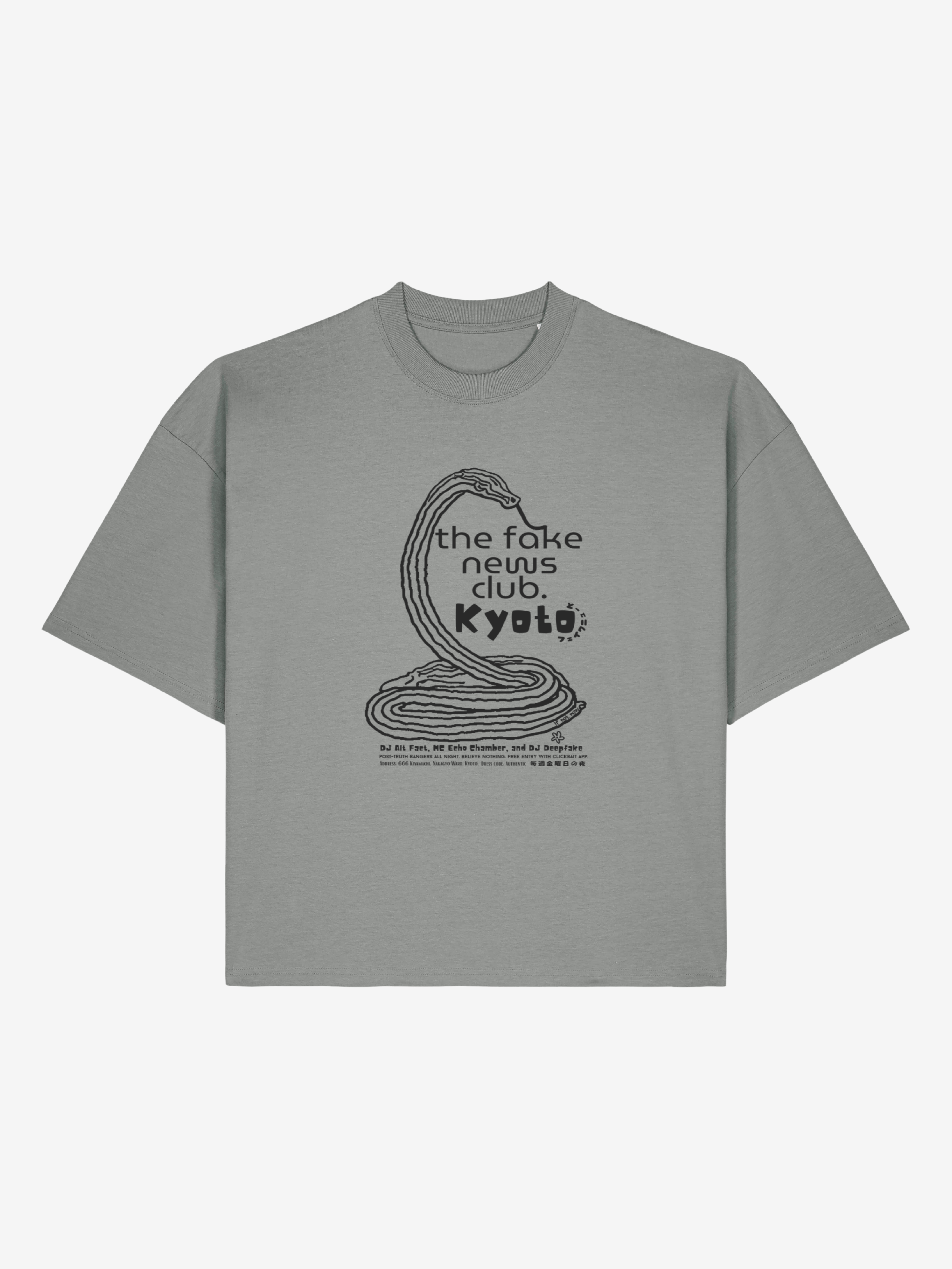 Fake News - cropped Boxy T-Shirt
