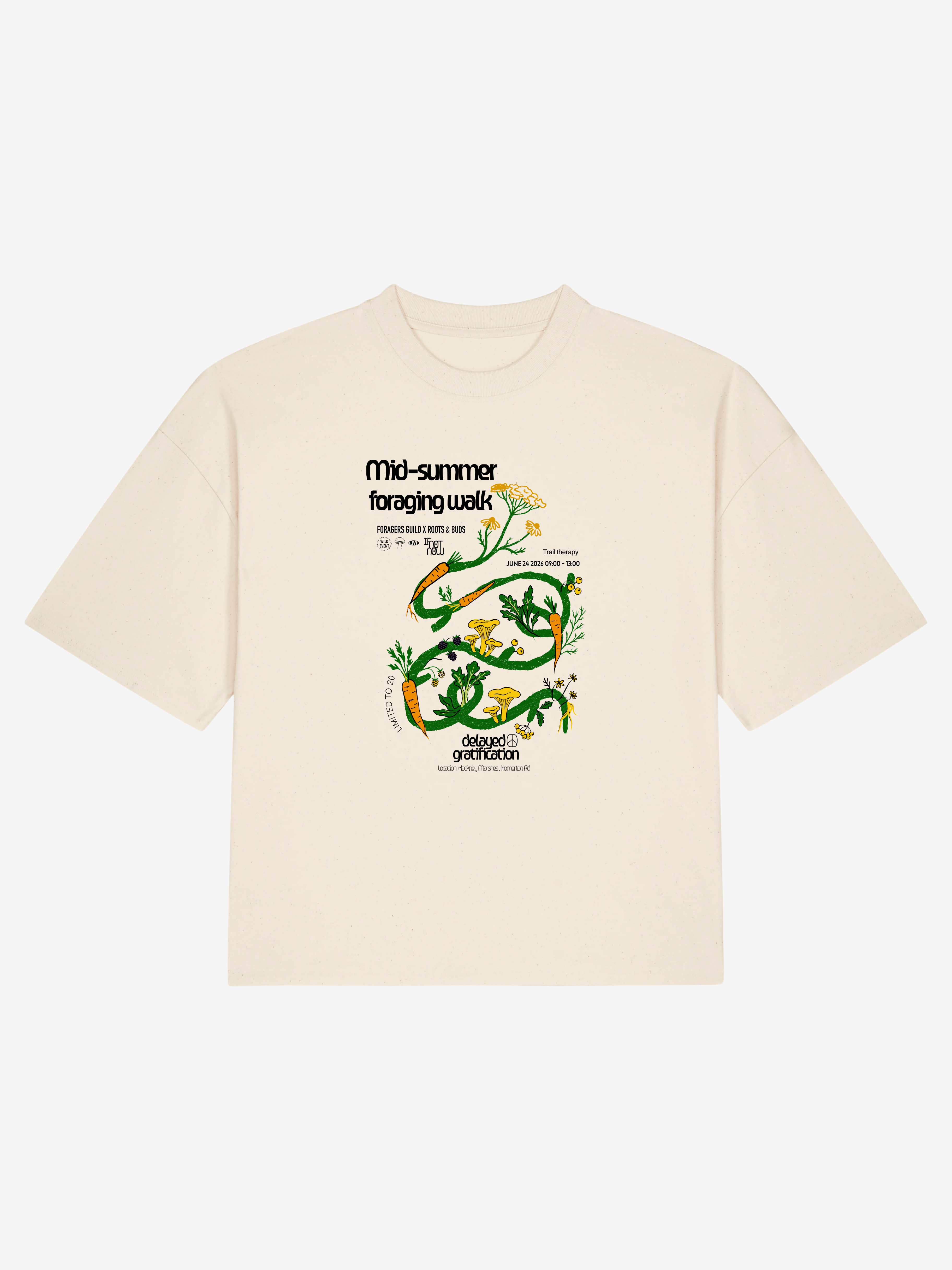 Forage - cropped Boxy T-Shirt