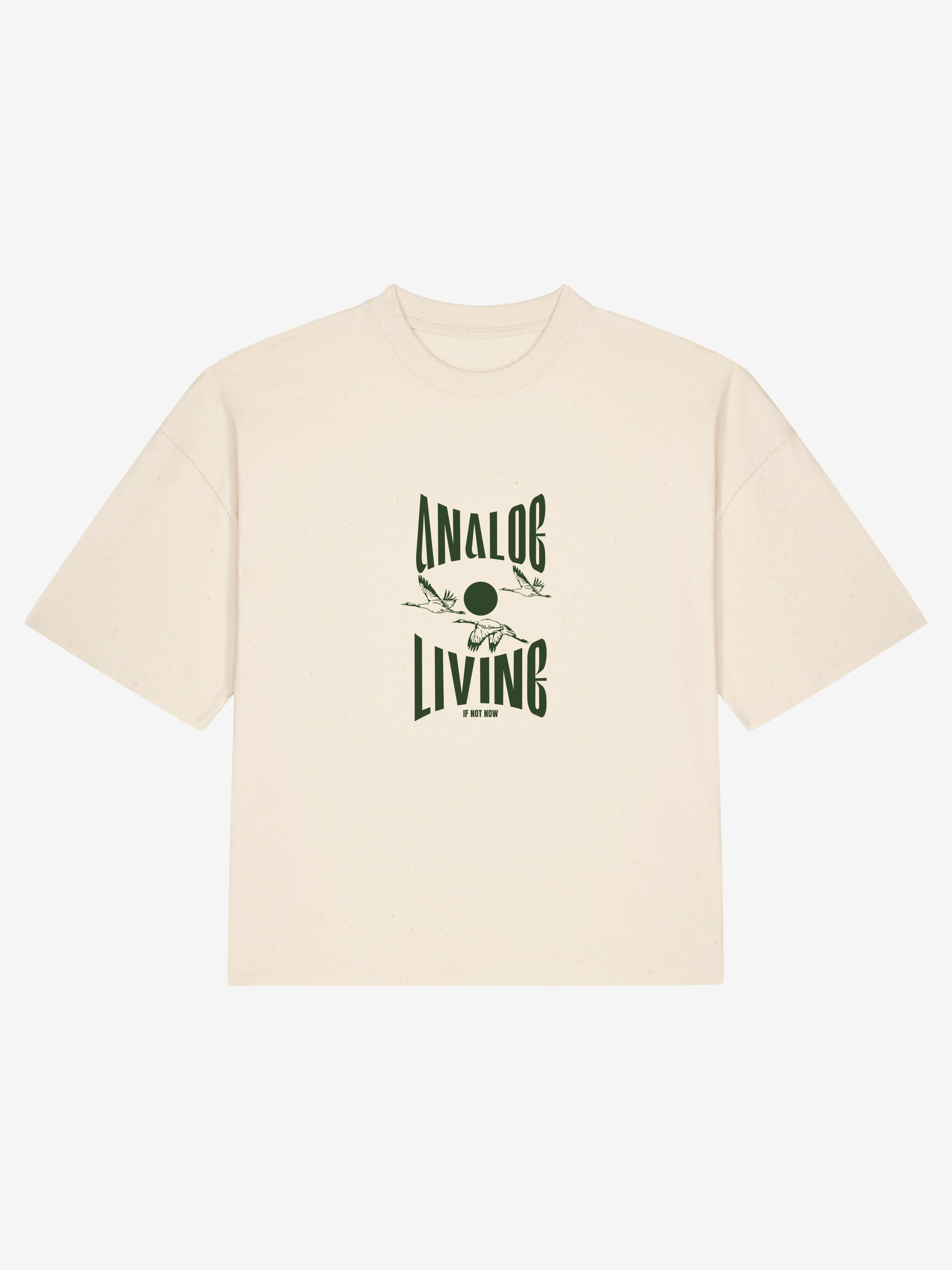 Analog Living - cropped Boxy T-Shirt