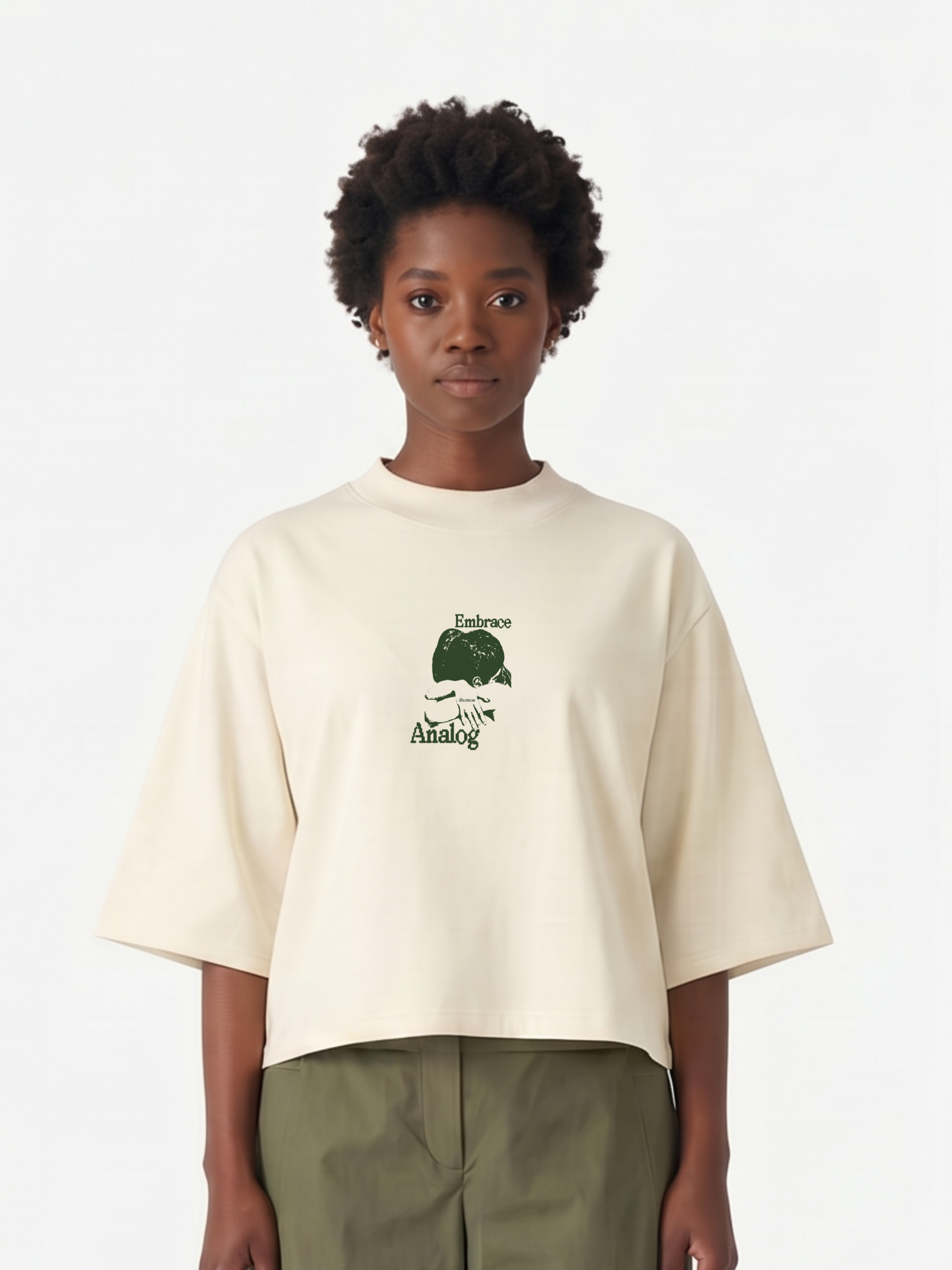 Embrace - cropped Boxy T-Shirt