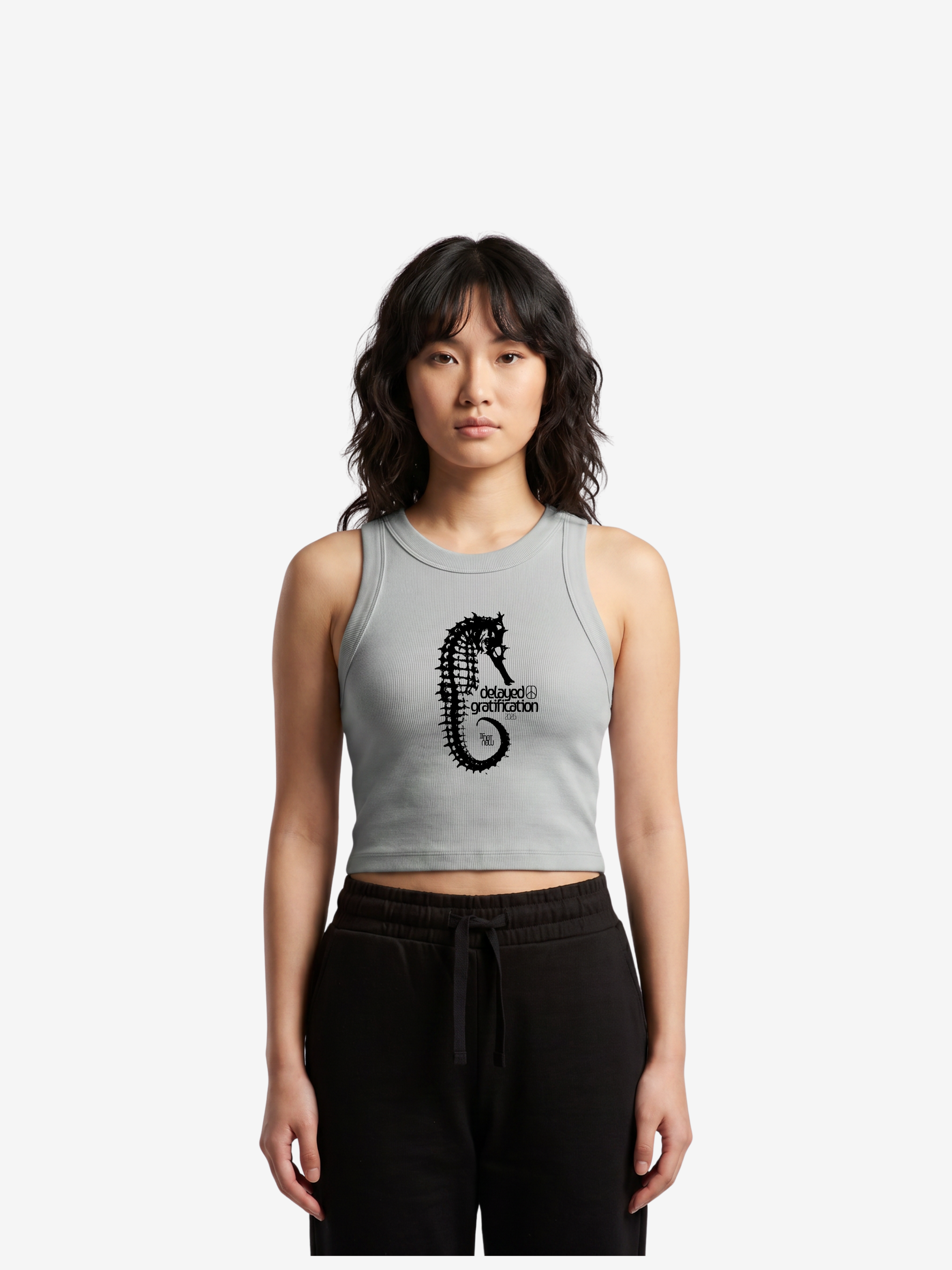 DG Horse Rib Crop Tank